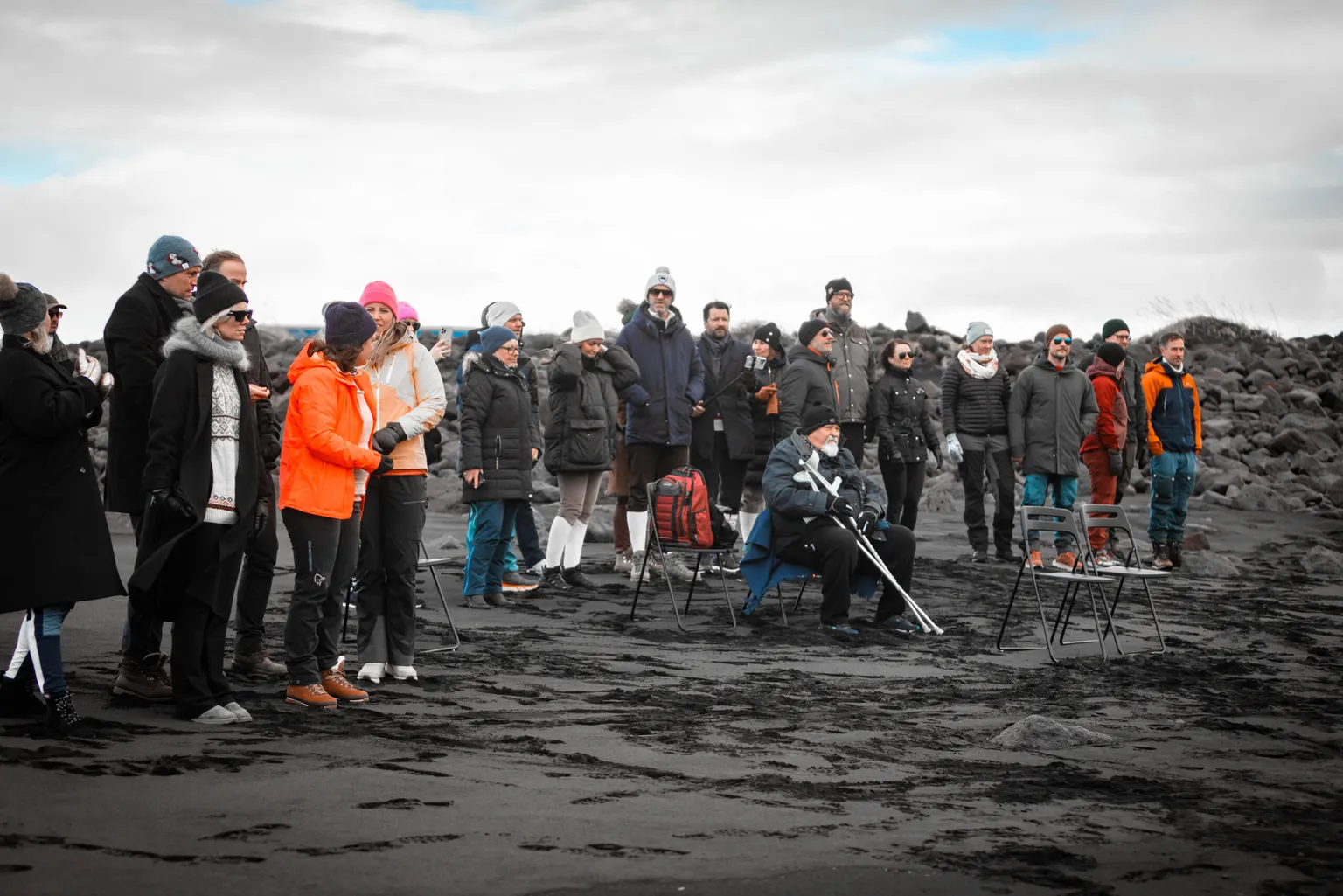 A Vow Between Crashing Waves and Volcanic Isles